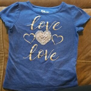 5/$10 Epic Threads Blue and Gold Short Sleeve Tee